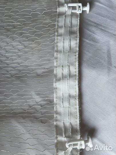 Тюль и 2 шторы