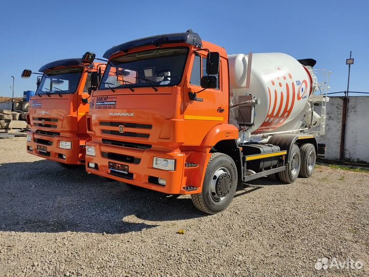 Автобетоносмеситель КамАЗ 6520, 2023