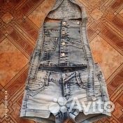 Шорты комбинезон 40-42