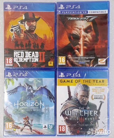 Игры на ps4 диски (обмен)