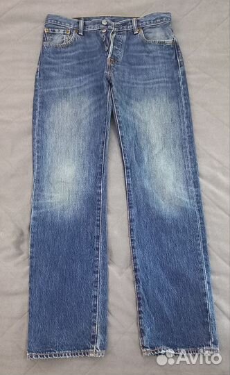 Мужские джинсы levis 501 w30 L32