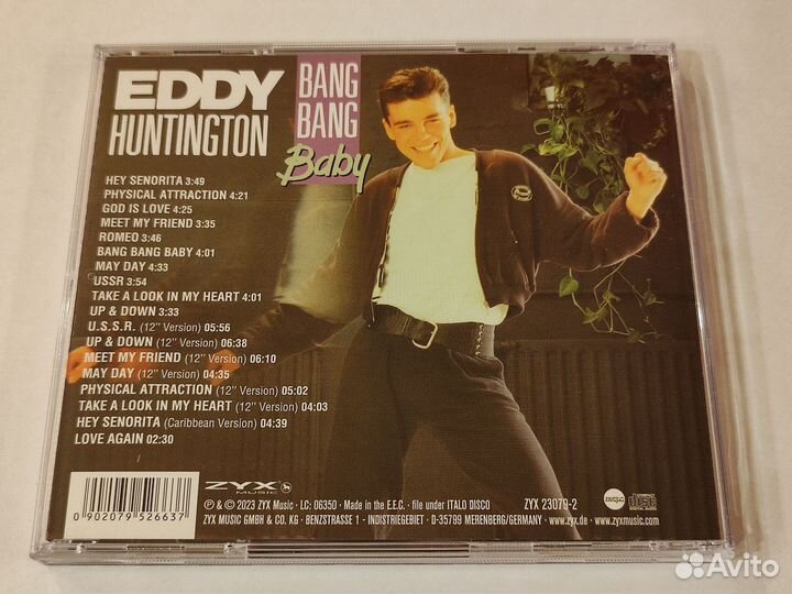 Cd Eddy Huntington - Bang Bang Baby