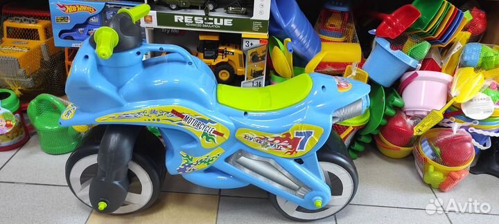 Детский мотоцикл беговел каталка
