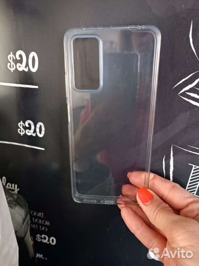 Бампер Redml Note 11 Pro оригинал силиконовый