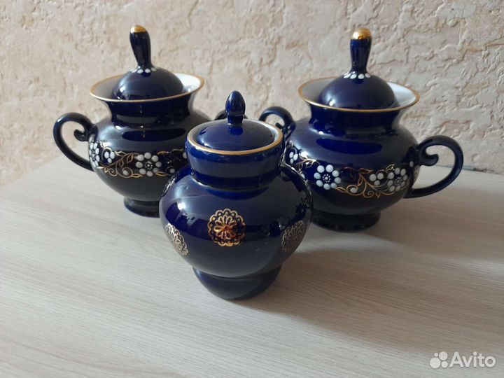 Кобальтовый фарфор СССР