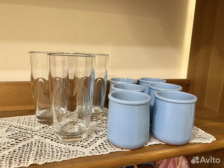 Стаканы Макдональдс горшок керамический