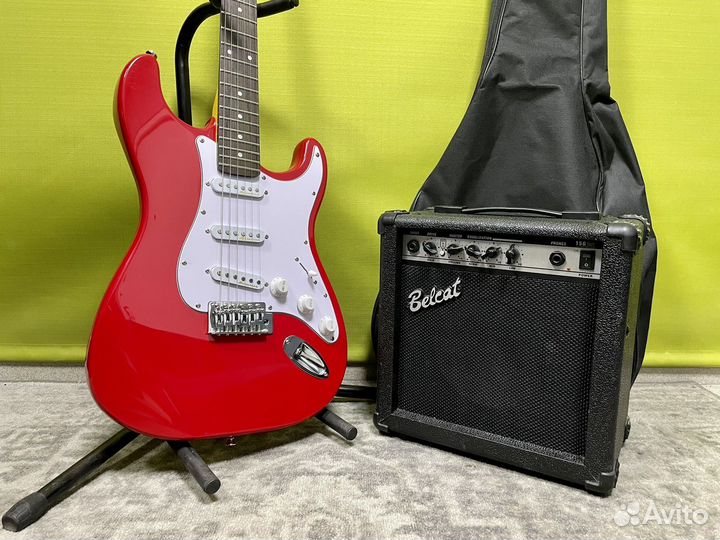 Электрогитара с комбиком