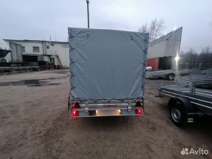 Прицеп 02.022 для сена с тентом аэро 150 см