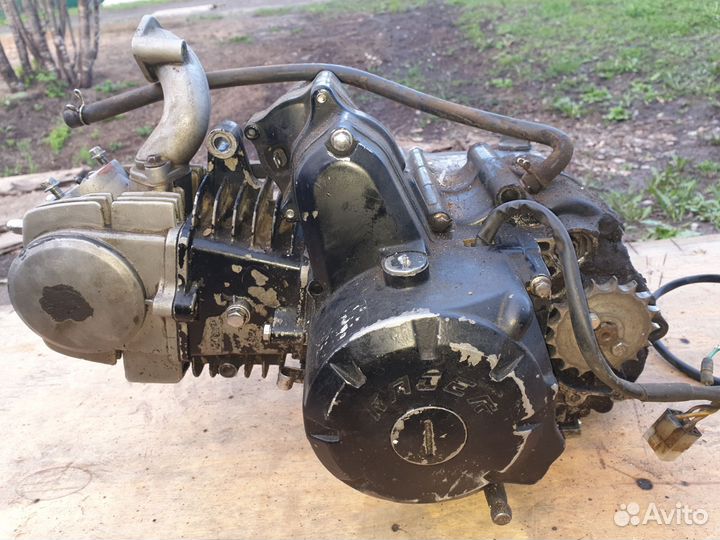 Двигатель на мопед 127cc