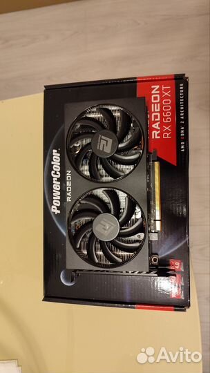 Видеокарта rx 6600 xt