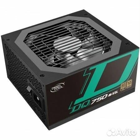 Блок питания deepcool DQ750 DQ750-M-V2L черный