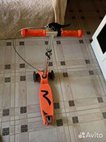 Самокат детский трехколесный бу