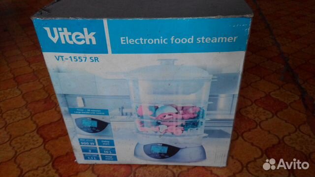 Пароварка С электронным управлением vitek-VT-1557