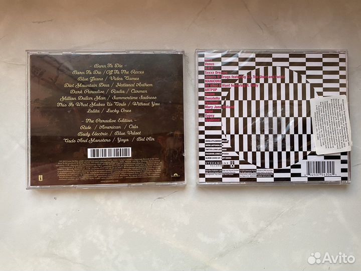 Cd диски Lana del ray, Lady Gaga