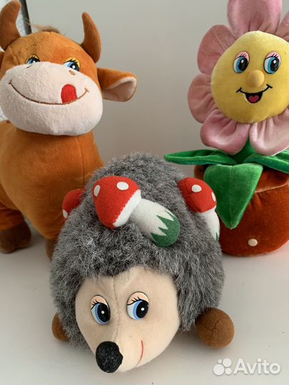 Мягкие музыкальные игрушки