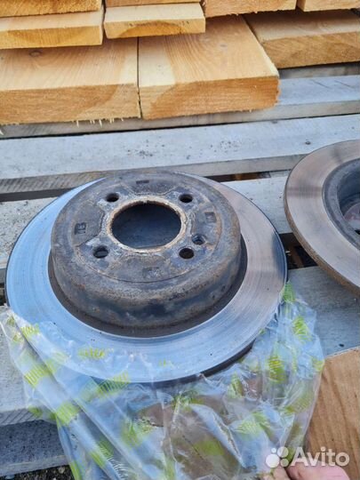 Тормозные диски на hyundai solaris 2 задние