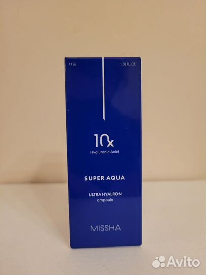 Сыворотка Missha super aqua ultra hyalron ampoule