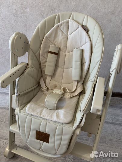 Стульчик для кормления happy baby berny lux