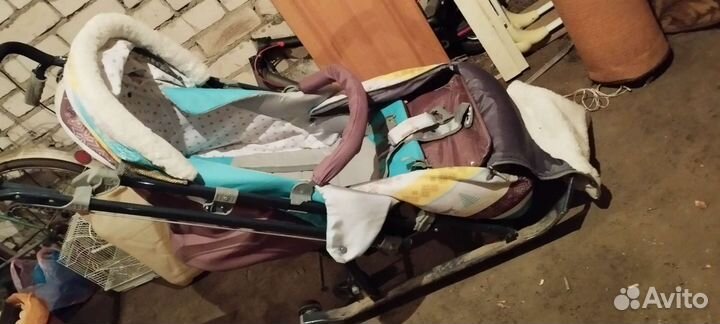 Сани коляска детские