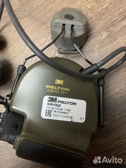 Наушники Peltor comtac XPI с гарнитурой