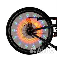 Красочные огни на велосипед 2 шт