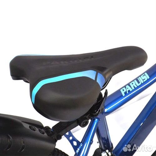 Велосипед на рост 125-155 см, синий