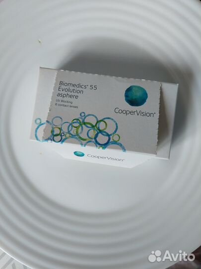 Линзы контактные