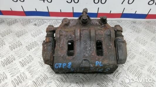 Суппорт тормозной передний левый opel antara (67P0