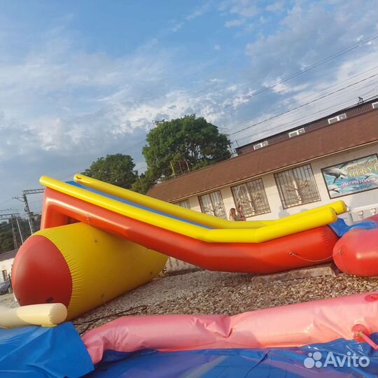 Надувная горка