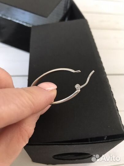Серебряные серьги