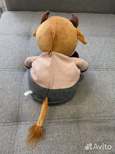 Мягкая игрушка новая Бычок с местом для наполнения