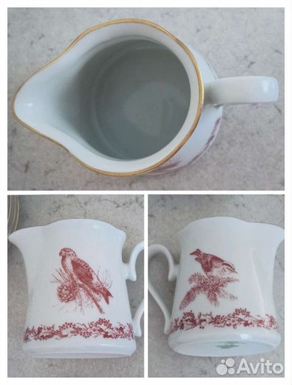 Части сервизов Kahla, Jlmenau, ГДР