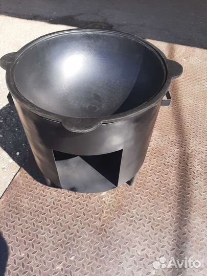 Комплект казан узбекский 16л + печь