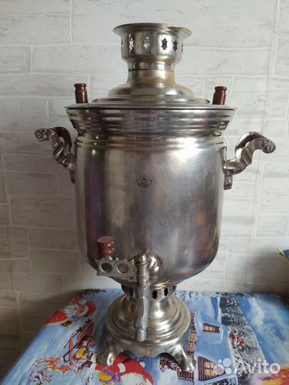 Самовар на дровах СССР