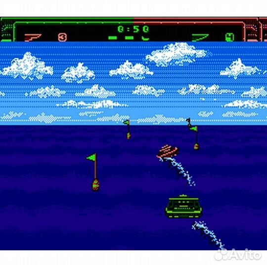 Eliminator Boat Duel 8-bit, английская версия