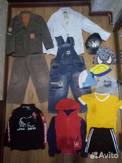 Пакет вещей на мальчика 2 4 года. Цена за все