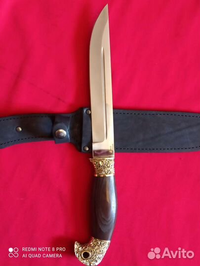 Нож Пластунский Казачий,Ручной работы,сталь Х12мф