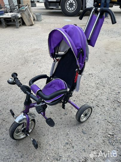 Детский велосипед с ручкой