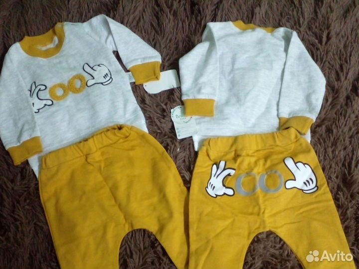 Костюм для мальчика 68 для двойни