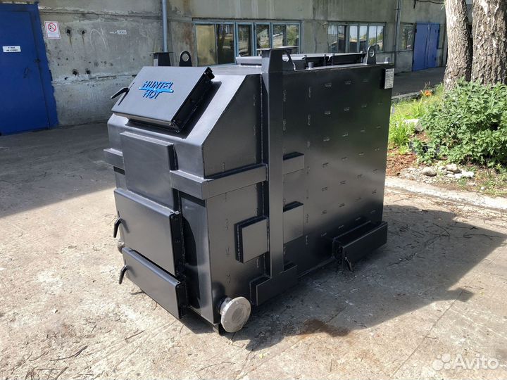 Твердотопливный котел длительного горения