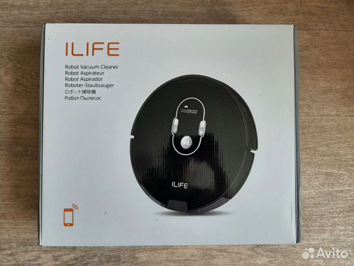 Беспроводной робот пылесос ilife a7 wifi
