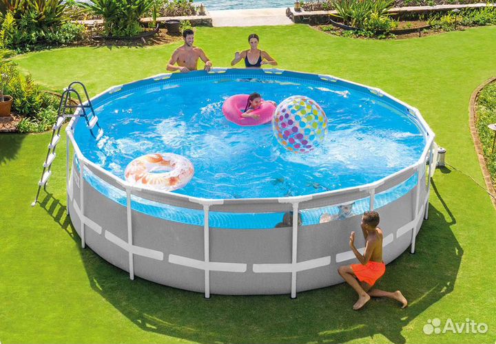 Каркасный бассейн 427*107 см Intex 26722NP