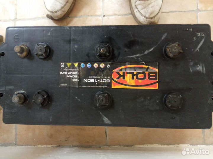 Аккумулятор 190 Ач Bolk