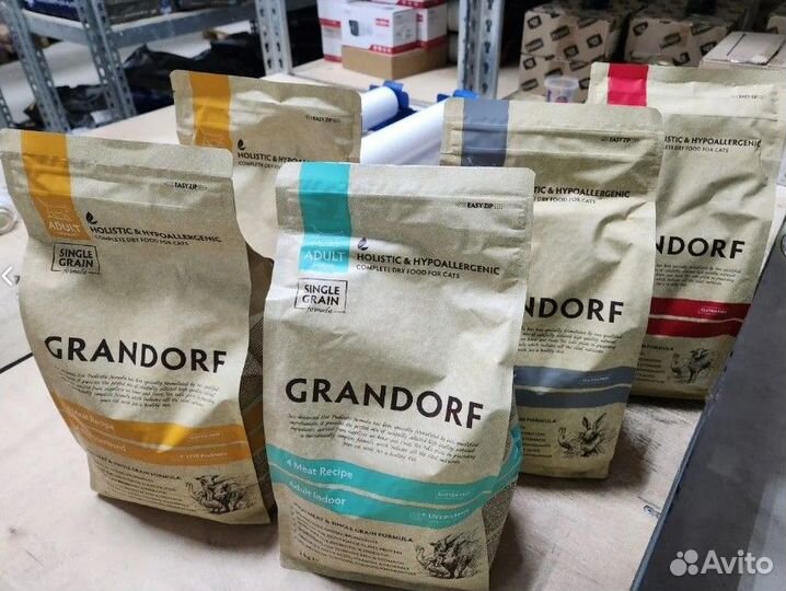 Корм Grandorf для кошек 2 кг (4 уп.)