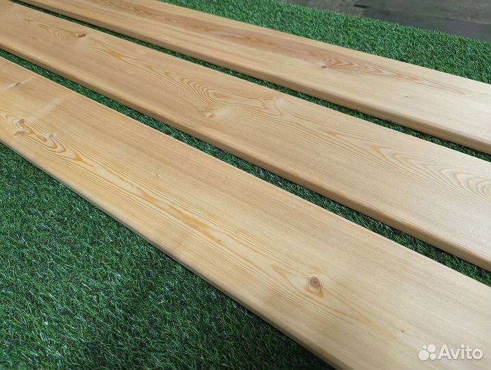Планкен прямой лиственница вс 20*140*4000 с завода