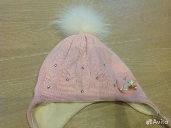 Шапка для девочки Dan&Dani