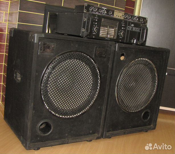 Сабвуферы C-Mark 2000W 2ш D15