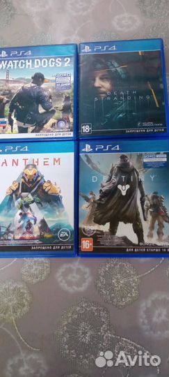 Игры для приставок ps4