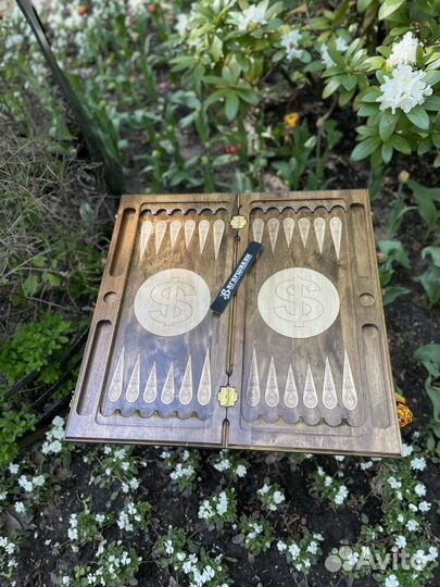 Нарды 100 доллар из ореха