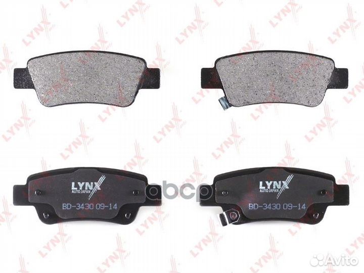 BD-3430 Колодки тормозные задние honda CR-V 2.0